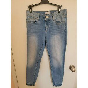Ann Taylor Loft crop jeans 4P Petite size 4P 27wx24L Modern Skinny 27x24 Ankle